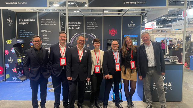 Equipo de SAIMA SYSTEMS en la feria SICUR 2026