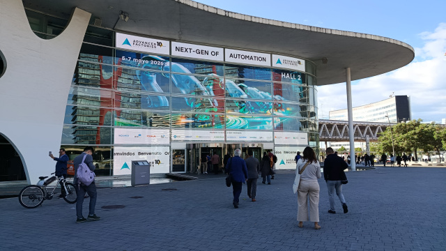 SAIMA SYSTEMS en la feria Advanced Factories 2026, Barcelona.