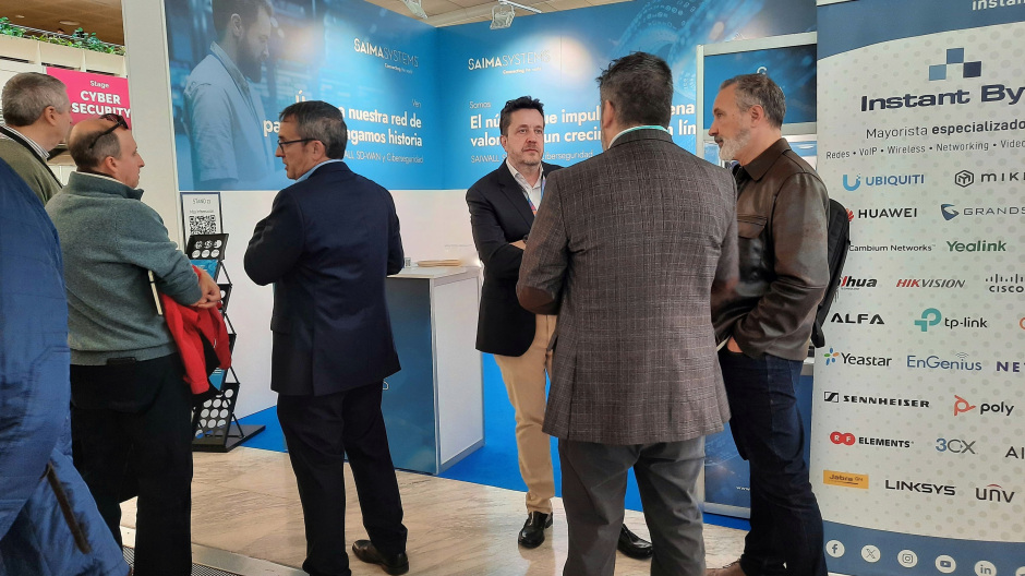 Socios de Saima Systems presentes en la feria Aslan Foto 3